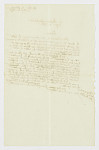 MSMA 1/25.746: Courrier de Martin Ludwig Besenval à M. Zerleder relatif à une lettre de change
