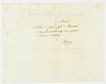 MSMA 1/27.183: Courrier de l'abbé Célestin à Martin Ludwig Besenval au sujet de la couronne envoyée par sa belle-fille