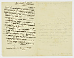 MSMA 1/27.22: Echanges de courrier entre M. Léon et M. le comte Léopold de Besenval