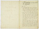 MSMA 1/28.56: Généalogie de la maison de Besenval par le général Baron de Zurlauben