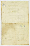 MSMA 1/29.12: Brouillon [rôle] de la demi-compagnie Besenval au régiment de Brendlé pour le mois de décembre 1732