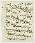 MSMA 1/30.11: Projets de lettres de [Johann Viktor Peter Joseph Besenval] au sujet de recherches généalogiques
