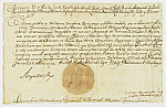 MSMA 1/30.33: Pass für den französischen Envoyé Baron von Besenval (?)