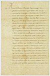 MSMA 1/30.45: Courrier de Louis XIV à Jean-Victor Besenval au sujet du commerce avec Dantzig