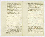 MSMA 1/32.64: Extraits des registres du Conseil souverain d'Alsace sur la prestation de foi et hommage par Jean-Victor Pierre Joseph de Besenval