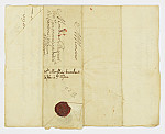 MSMA 1/3.27: Courrier de Mouslier à Martin Besenval au sujet de lettres patentes et d’une affaire d’Alsace.