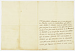 MSMA 1/5.111: Courrier de François-Louis de Bourbon-Conti à l’avoyer de Besenval au sujet de la succession de Neuchâtel