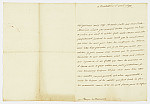 MSMA 1/5.112: Courrier de François-Louis de Bourbon-Conti à l’avoyer de Besenval au sujet de la succession de Neuchâtel