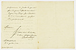 MSMA 1/5.123: Courrier du duc de Villeroy à l’avoyer de Besenval au sujet de la succession de Neuchâtel