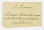 MSMA 1/5.124: Courrier de Louis Henri de Bourbon-Soissons à l’avoyer de Besenval