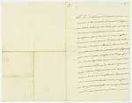 MSMA 1/5.128: Courrier de Marie-Thérèse de Bourbon à l’avoyer de Besenval