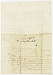 MSMA 1/5.135: Brief betreffend Johann Victor Besenval und Karl Jakob Besenval