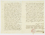MSMA 1/5.74: Copie de la déclaration de la réception de Jean-Victor Besenval dans l’ordre des Saints Maurice et Lazare
