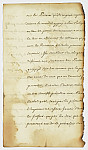 MSMA 1/5.79: Copie du discours de l’avoyer de Besenval à l’assemblée du Petit et Grand Conseil au sujet des levées demandées par l’empereur