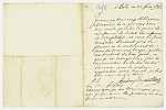 MSMA 1/5.87: Courrier de Frédéric VII Magnus de Bade-Durlach pour Jean-Victor Besenval au sujet l’état des affaires Neuchâtel