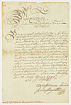 MSMA 1/5.88: Brief zwischen Friedrich VII Magnus de Bade-Durlach und Johann Victor Besenval