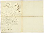 MSMA 1/5.89: Brief zwischen Friedrich VII Magnus de Bade-Durlach und Johann Victor Besenval