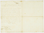 MSMA 1/5.96: Brief zwischen Friedrich VII Magnus de Bade-Durlach und Johann Victor Besenval