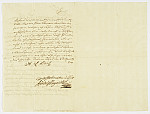 MSMA 1/5.99: Brief zwischen Friedrich VII Magnus de Bade-Durlach und Johann Victor Besenval
