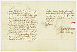 MSMA 1/6.1: Brief von Augusta Maria von Schleswig-Holstein-Gottorf an Johann Victor Besenval