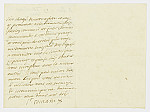 MSMA 1/6.214: Courrier du marquis de Saint-Romain à Johann Viktor Besenval