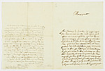 MSMA 1/6.221: Courrier de Pancrace Buman à Johann Viktor Besenval