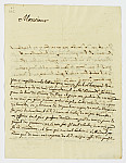 MSMA 1/6.225: Courrier de [Albert de] Castella à Johann Viktor Besenval