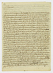 MSMA 1/6.228: Courrier de [Jean-Antoine] Gallatin du château à Johann Viktor Besenval