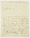 MSMA 1/6.232: Courrier de [Le Jay], envoyé de Saxe à Schaffhouse, à Johann Viktor Besenval