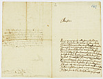 MSMA 1/6.241: Courrier de Jean-Antoine de Courten à Johann Viktor Besenval