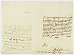 MSMA 1/6.242: Courrier de Jean-Antoine de Courten à Johann Viktor Besenval