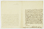 MSMA 1/6.246: Courrier de Jean-Antoine de Courten à Johann Viktor Besenval