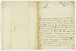 MSMA 1/6.247: Courrier de Jean-Antoine de Courten à Johann Viktor Besenval