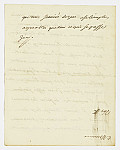 MSMA 1/6.3: Copie d'une lettre de La Martinière à une dame