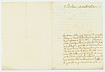 MSMA 1/6.302: Courrier de Johann Rudolf Dürler à Johann Viktor Besenval