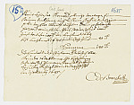 MSMA 1/8.16: Schuldbrief zwischen Karl Jakob Besenval und Maria Elisabeth de Boccard