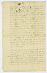 MSMA 1/8.3: Manuskript von Karl Jakob Besenval bezüglich des Vertrages zwischen ihm und Johann Victor Besenval