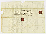 MSMA 1/8.53: Courrier de Jean Steinauer et Thomas Zollikofer à Charles Jacques de Besenval