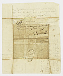 MSMA 1/8.54: Courrier de David [Vonderens] à Charles Jacques de Besenval