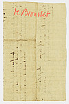 MSMA 1/8.69: Courrier à Johann Viktor Besenval de Charles Jacques Besenval